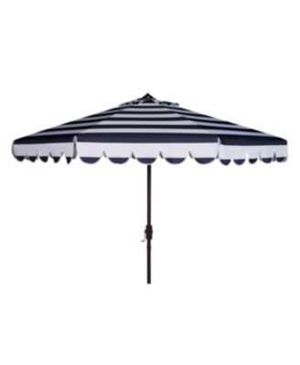 Safavieh - Maui Striped 9' Umbrella, Quick Ship