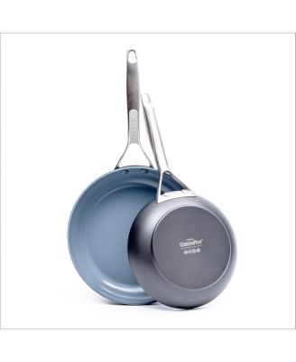 GreenPan - Paris Pro 8" & 10" Ceramic Non-Stick Frypan Set