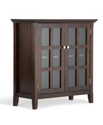 Simpli Home - Acadian Storage Cabinet, Quick Ship