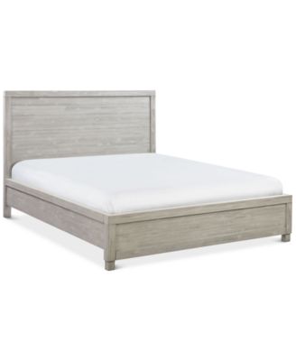 Furniture - Canyon White Full Platform Bed
