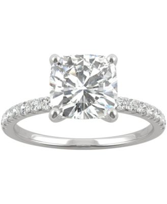 Charles & Colvard - Moissanite Engagement Ring (2-5/8 ct. t.w. DEW) in 14k White Gold