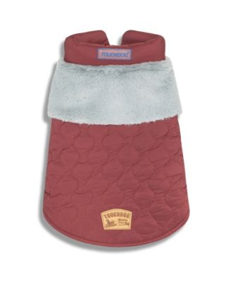 Touchdog - 'Furrost-Bite' Faux Fur and Fleece Fashion Dog Jacket