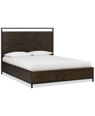 Furniture - Gatlin Brown Full Platform Storage Bed