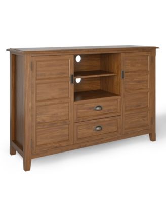 Simpli Home - Burlington TV Stand, Quick Ship