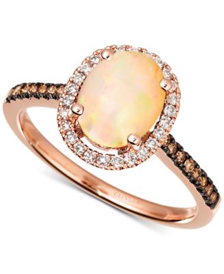 Le Vian - Opal (1 ct. t.w.) & Diamond (1/4 ct. t.w) Ring in 14k Rose Gold
