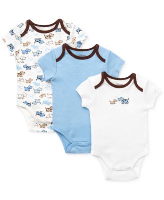 Little Me - Baby Boys' 3-Pack Bodysuits