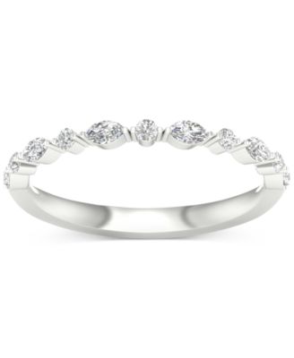 Macy's - Diamond Anniversary Band (1/4 ct. t.w.) in 14k White Gold