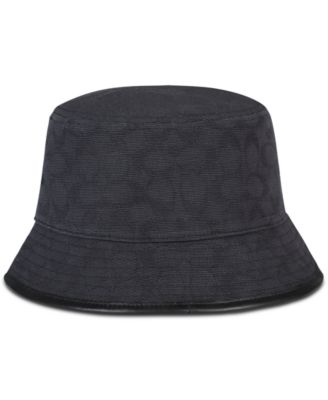 COACH - Women's Signature C Jacquard Canvas Bucket Hat