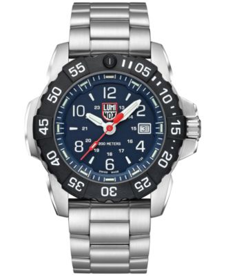 Luminox - Men's Swiss Navy Seal RSC Stainless Steel Bracelet Watch 45mm