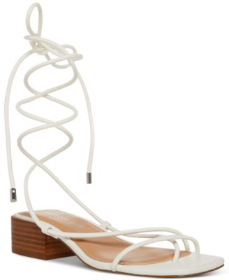 Madden Girl - Sorrin Ankle-Tie Block-Heel Sandals