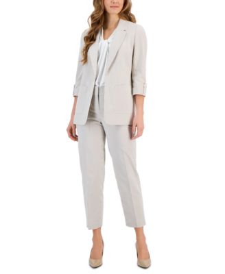 Kasper - Women's Seersucker Jacket & Pants