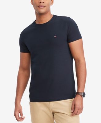 Tommy Hilfiger - Men's Stretch Slim-Fit Crewneck T-Shirt