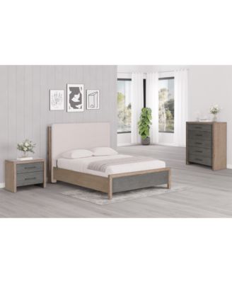 Furniture - Portmore 3pc King Set (Upholstered Bed, Chest & 2-Drawer Nightstand), Created for Macy's
