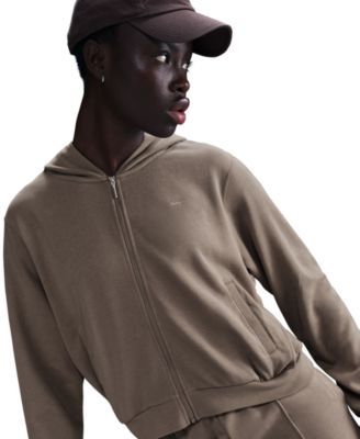 Nike - Women's Sportswear Chill Terry Loose-Fit Full-Zip French-Terry Hoodie