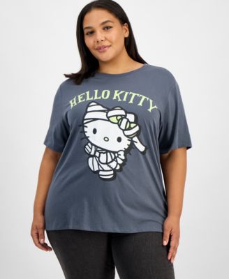 Grayson Threads, The Label - Trendy Plus Size Hello Kitty Mummy T-Shirt