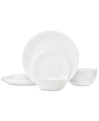 Corelle - White 18-Piece Dinnerware Set