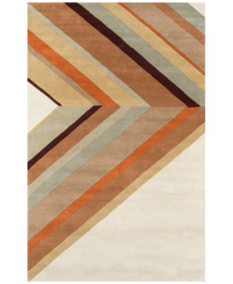 Novogratz Collection - Delmar DEL05 Blue 3' 6" x 5' 6" Area Rug