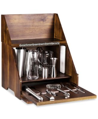 Picnic Time - Madison Acacia Tabletop Bar